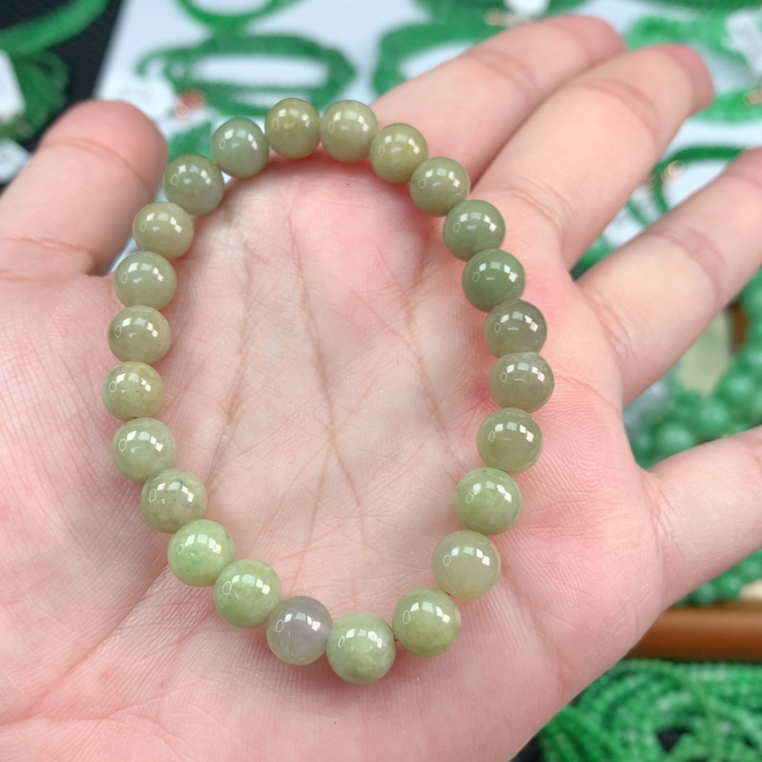 翡翠手链未镶嵌翡翠