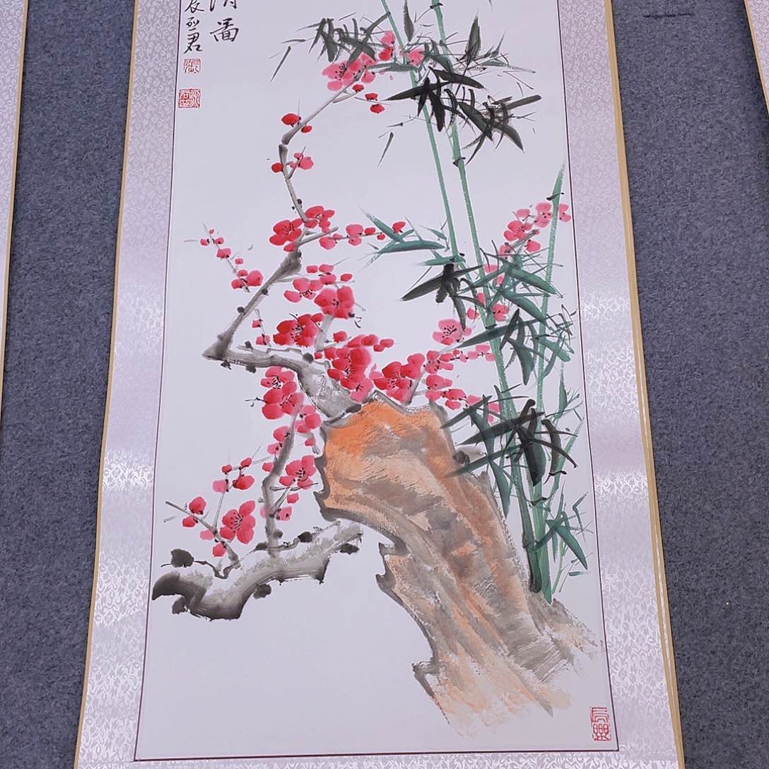 国画手绘作品欣赏等内容