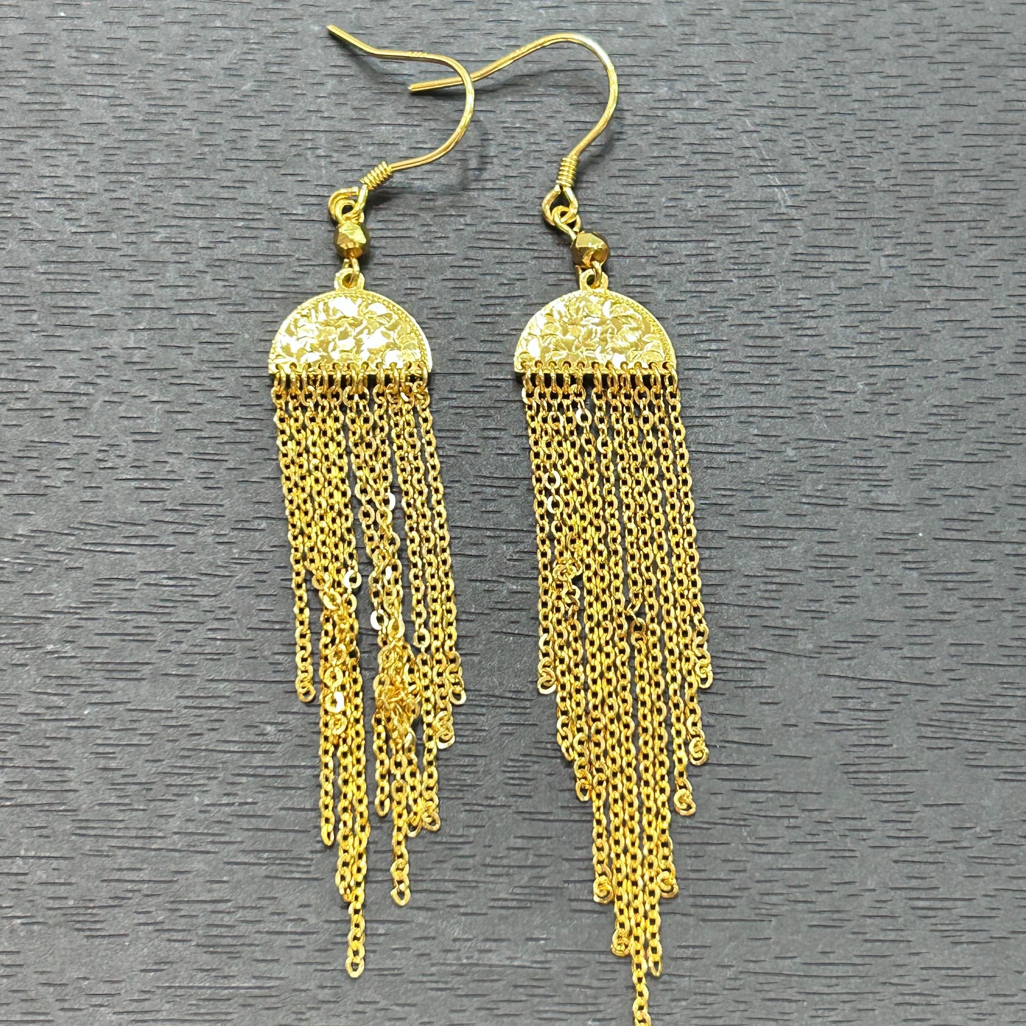 925银耳饰 【店长专享】925银碎冰冰流苏耳环YE1242