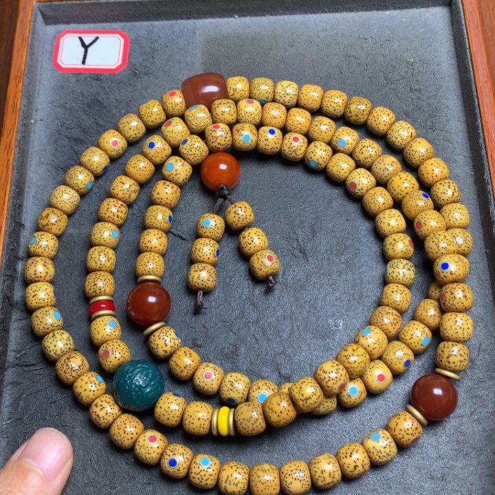 星月菩提吊坠菩提