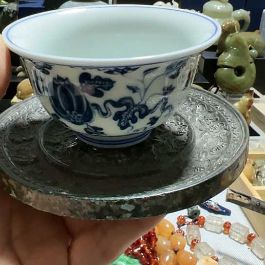 瓷摆件瓷摆件瓷器瓷摆件春**开