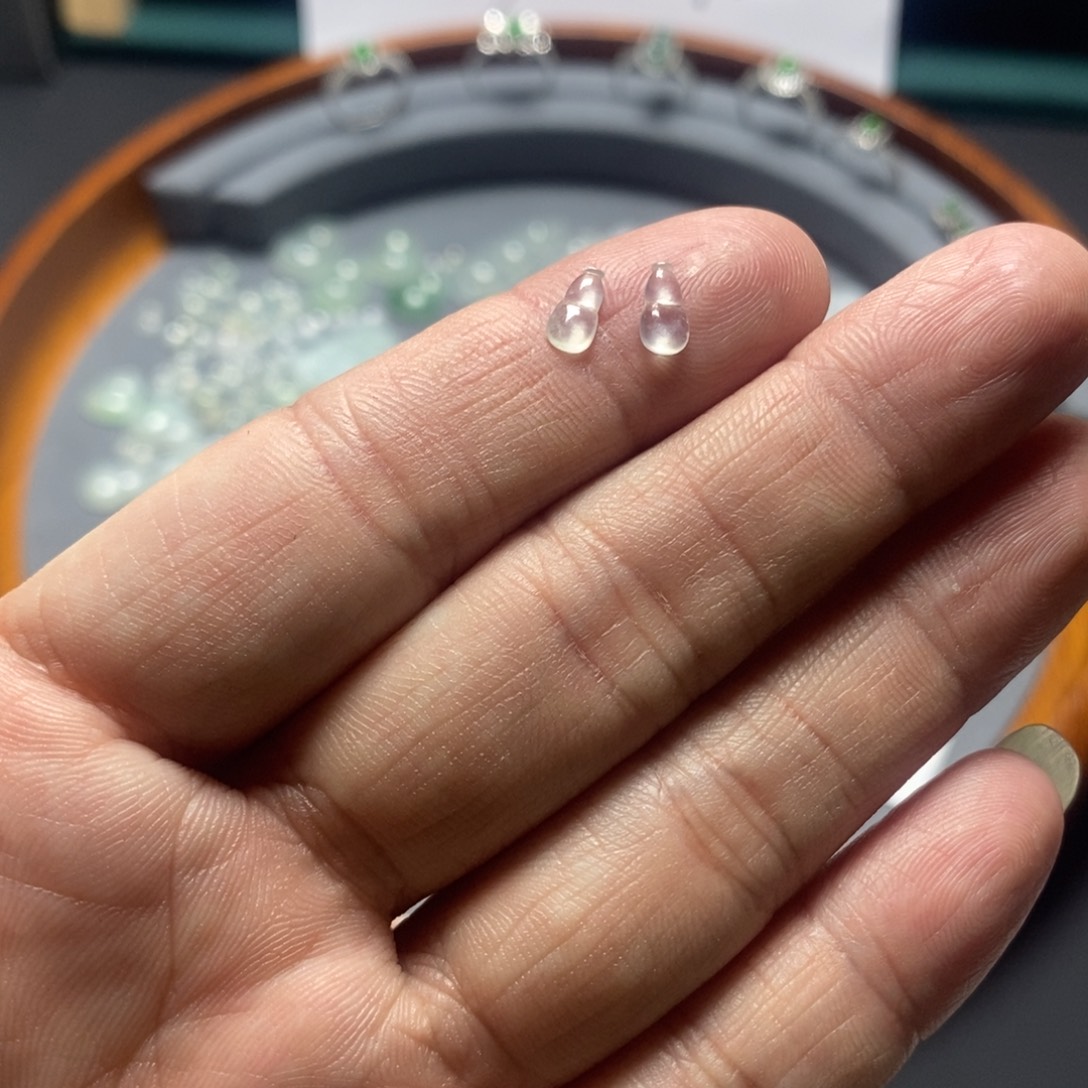 翡翠散珠天然翡翠A货葫芦