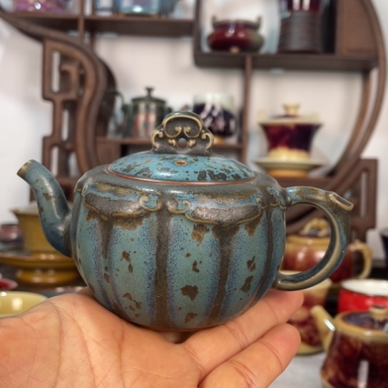 茶盏星**风神垕钧瓷茶器