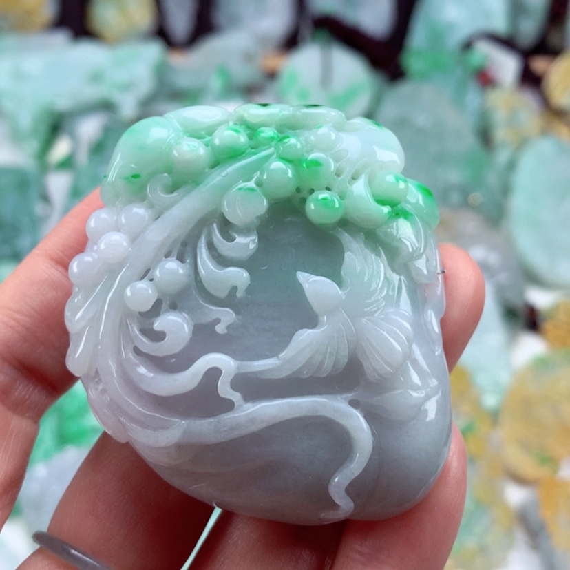 【闪购商品】翡翠吊坠(不含链)未镶嵌