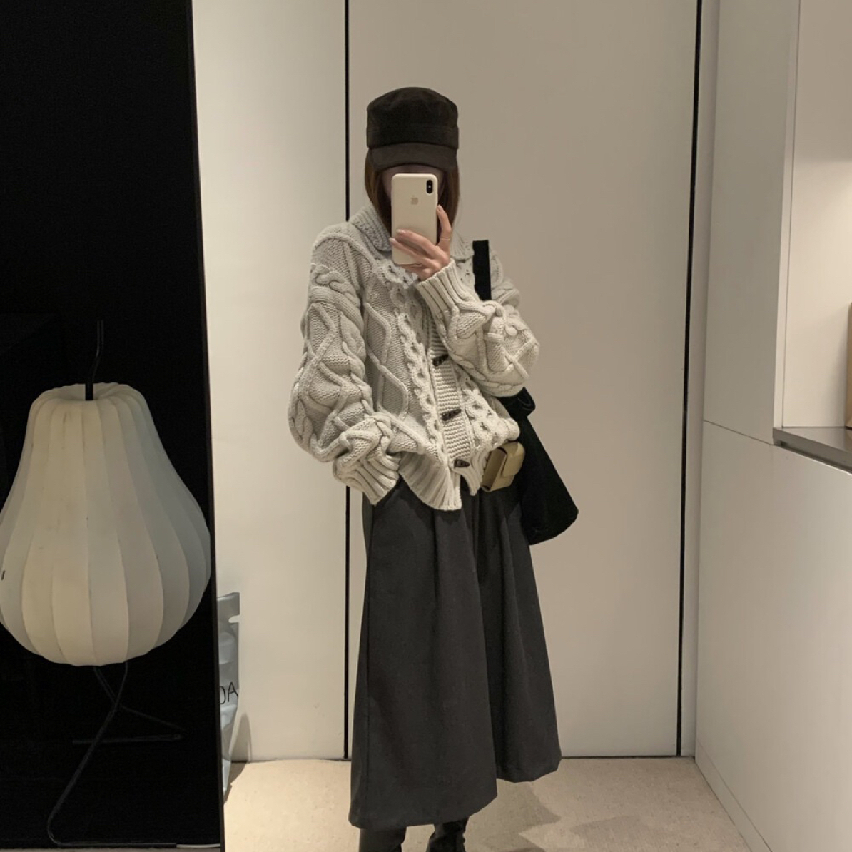 叮叮秋冬女装新款设计感宽松