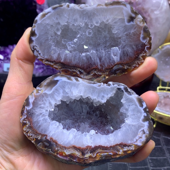 水晶福利盆未镶嵌