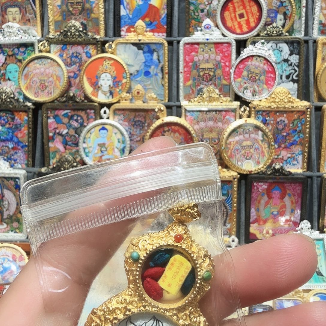 葑***╪吊坠纯手绘各种精美小长条1/3