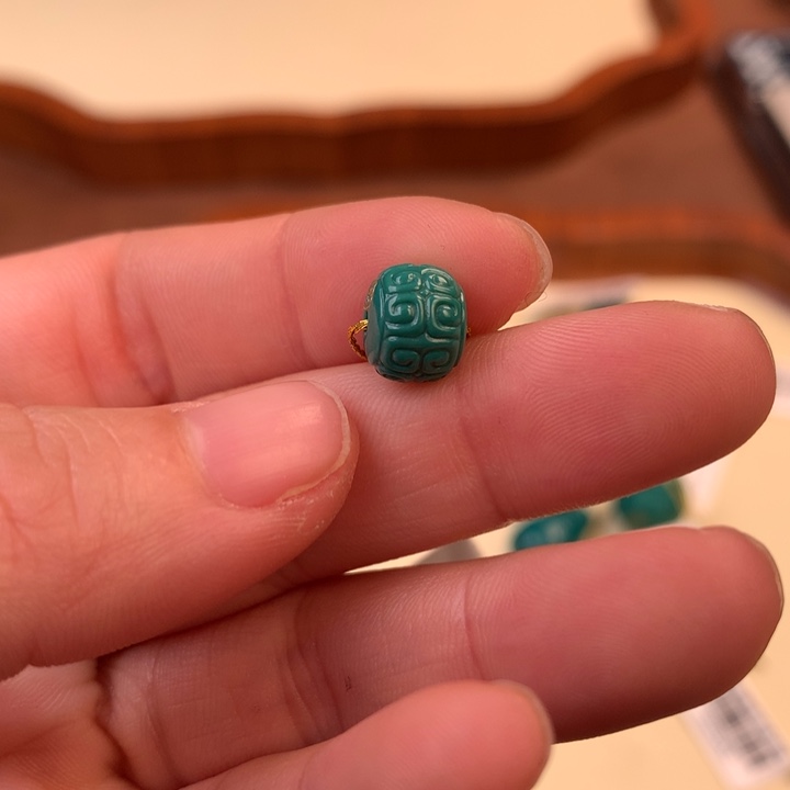绿松石配饰未镶嵌D9
