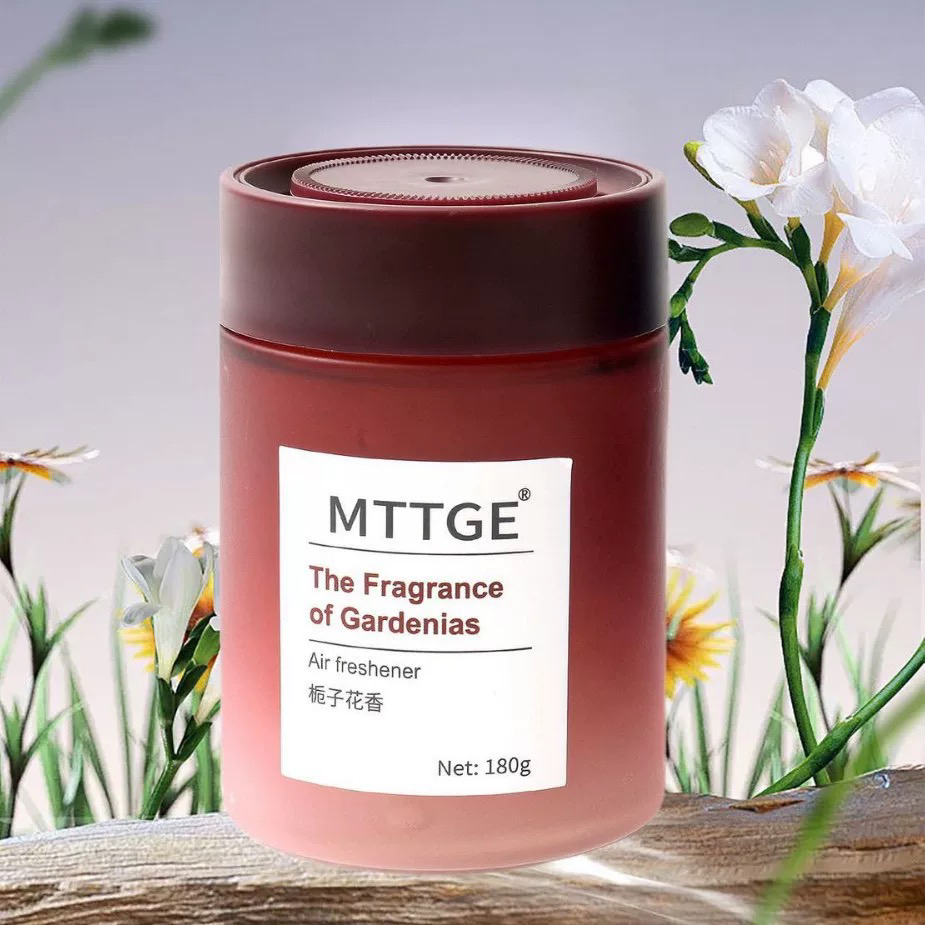 180g栀子花香车载香薰新款汽车香氛香膏持久留香净化空气去异味