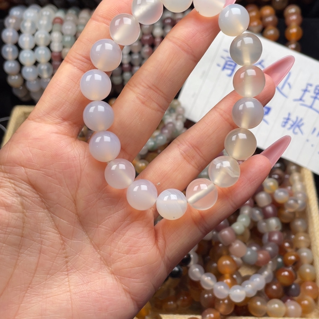 玛瑙/玉髓未镶嵌手链