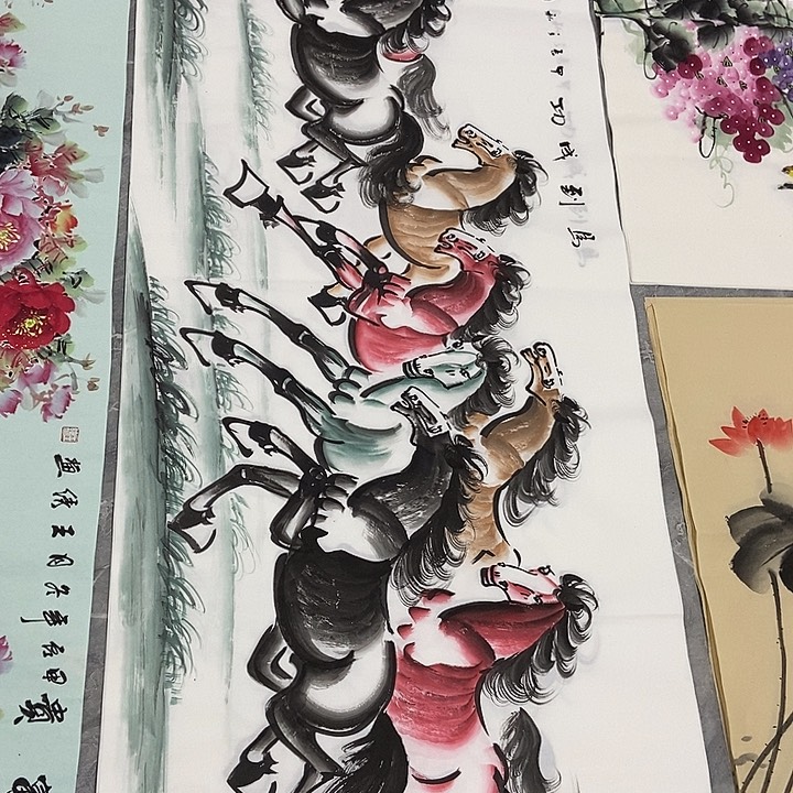三个张画廊直播间！