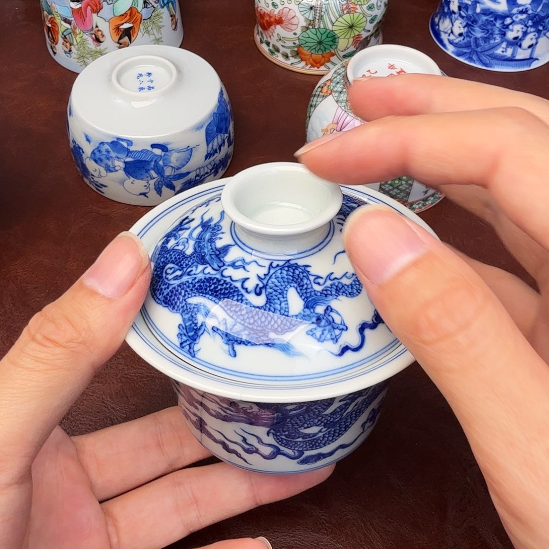 陶现代景德镇全手工全手绘陶瓷