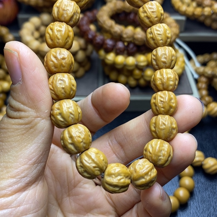 猴头核桃手串猴头猴脑