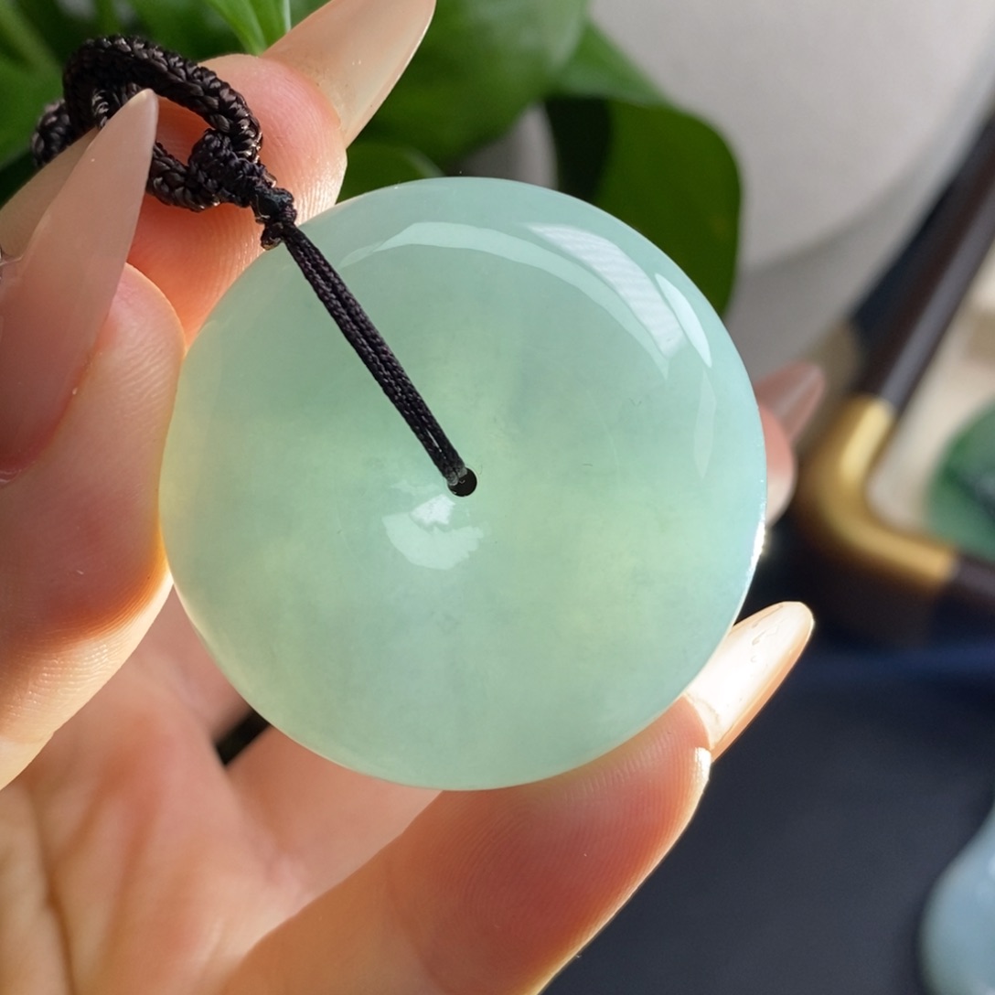 翡翠未镶嵌颈饰缅甸天然A货翡翠