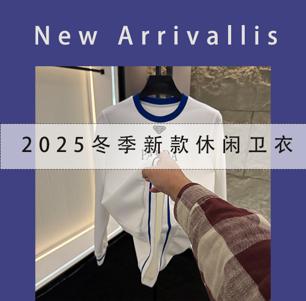 2025冬季新款轻奢时尚高定男士休闲卫衣LL-D-8038-12百搭