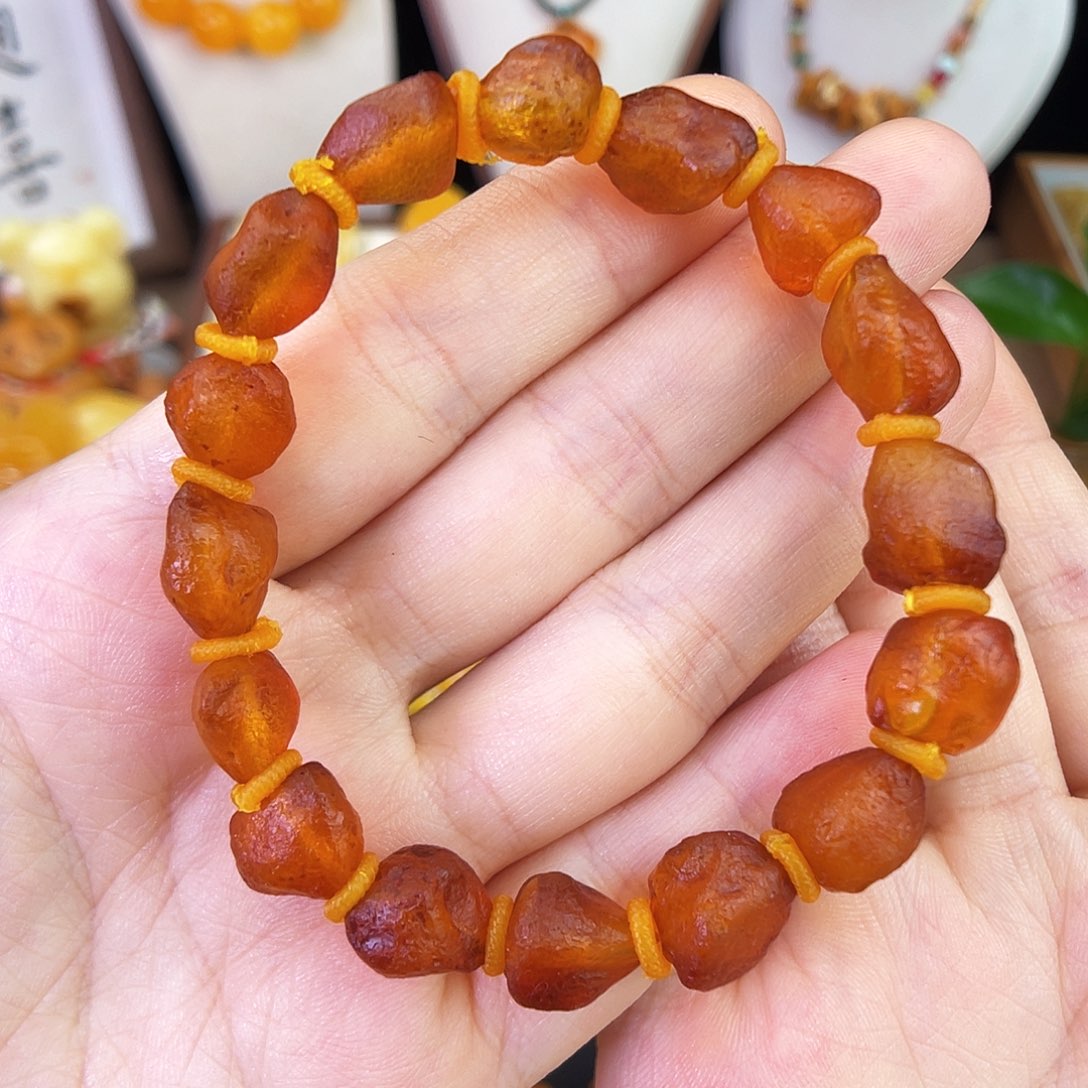 琥珀未镶嵌珠宝奇石