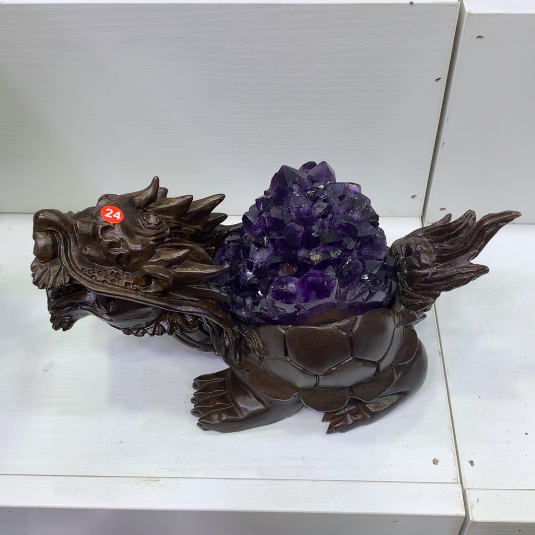 紫晶大型摆件（非配饰）未镶嵌