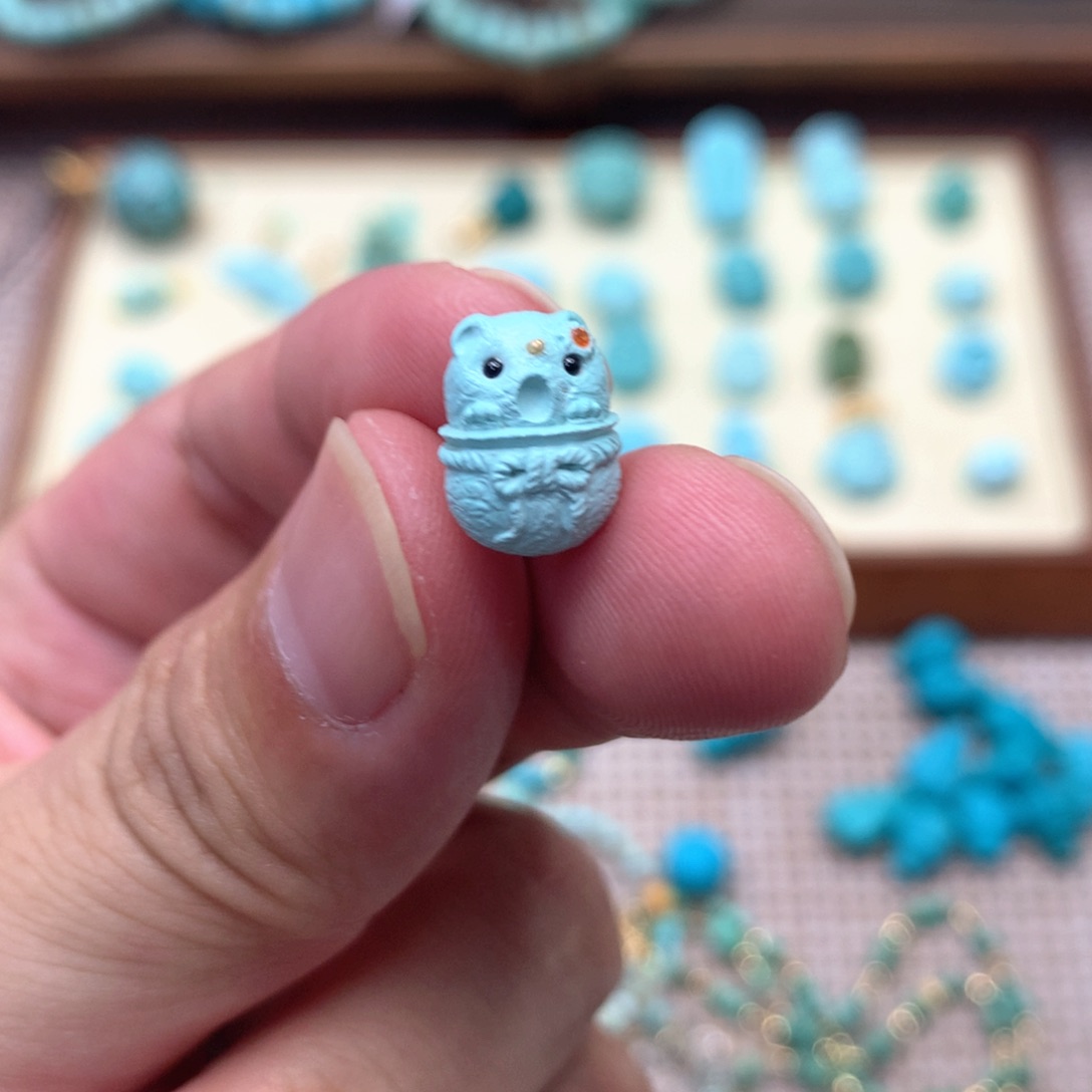 未镶嵌绿松石4配饰