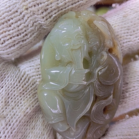 和田玉（白玉）挂件未镶嵌