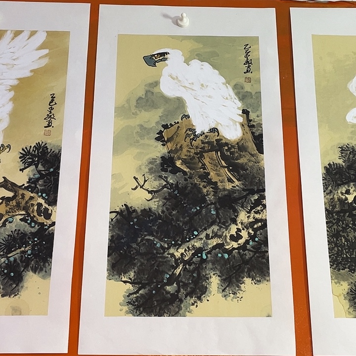 国画张圣敏先生纯手绘作品