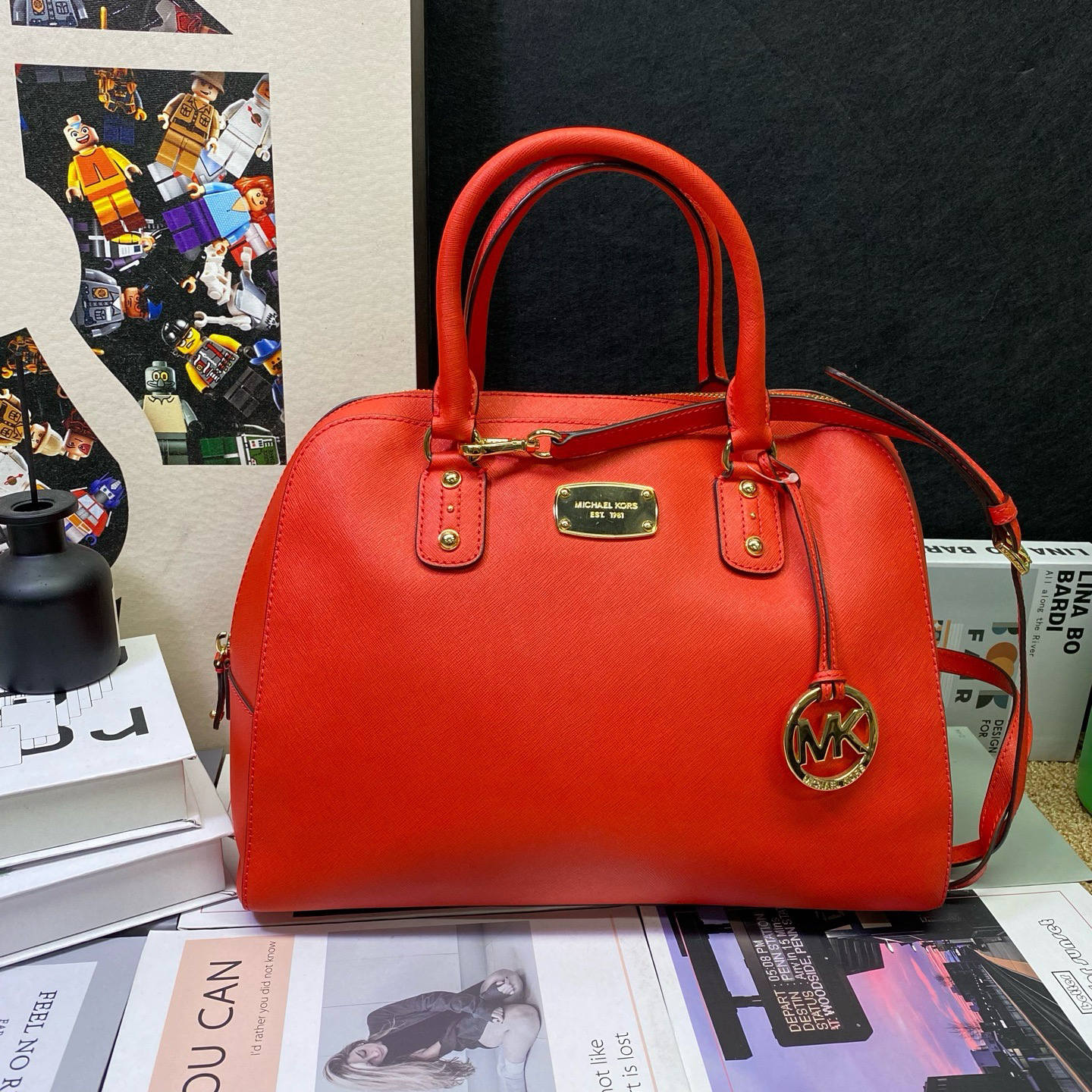 95新 MICHAEL KORS/迈克高仕 23659斜挎包34*26