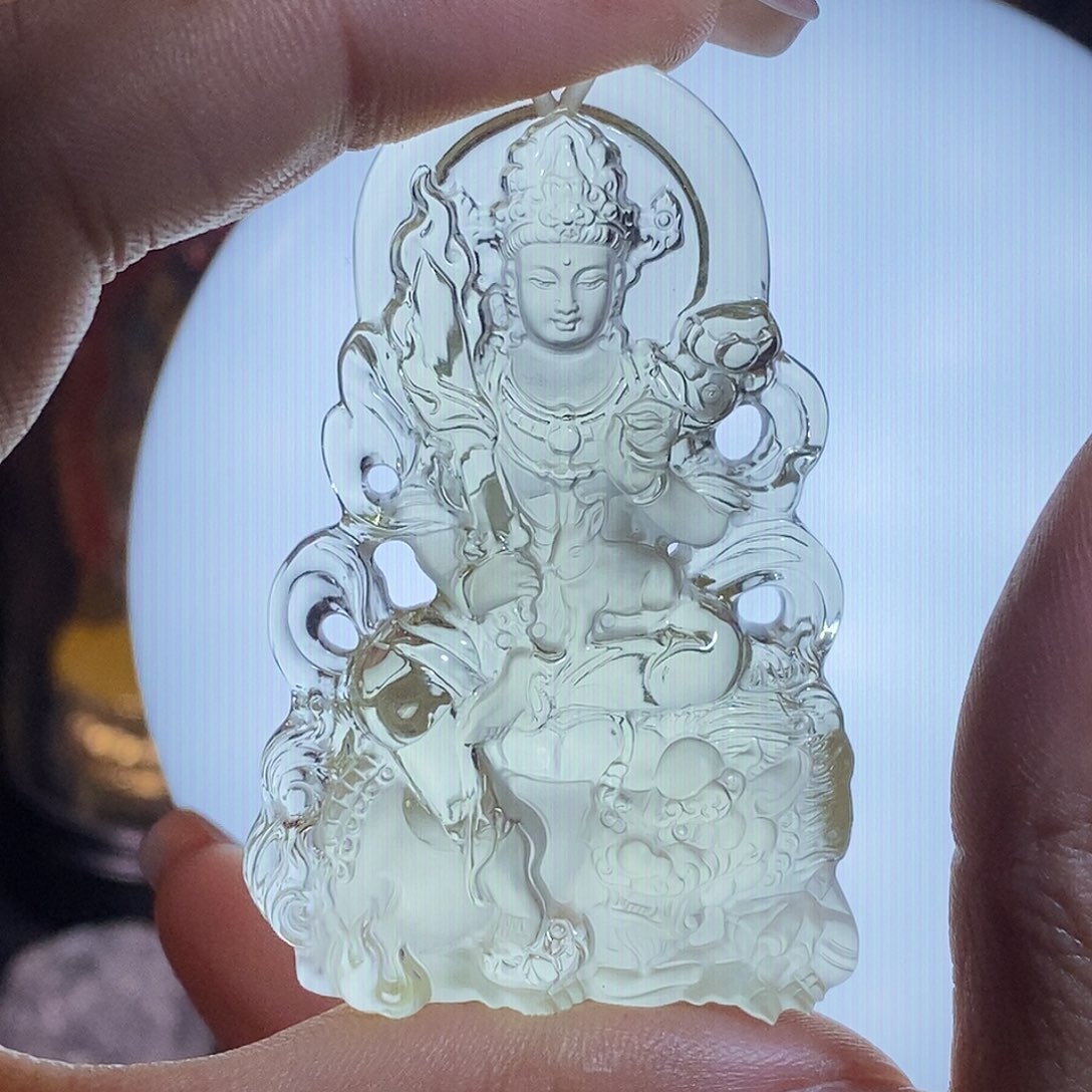 T***y水晶颈饰未镶嵌吊坠