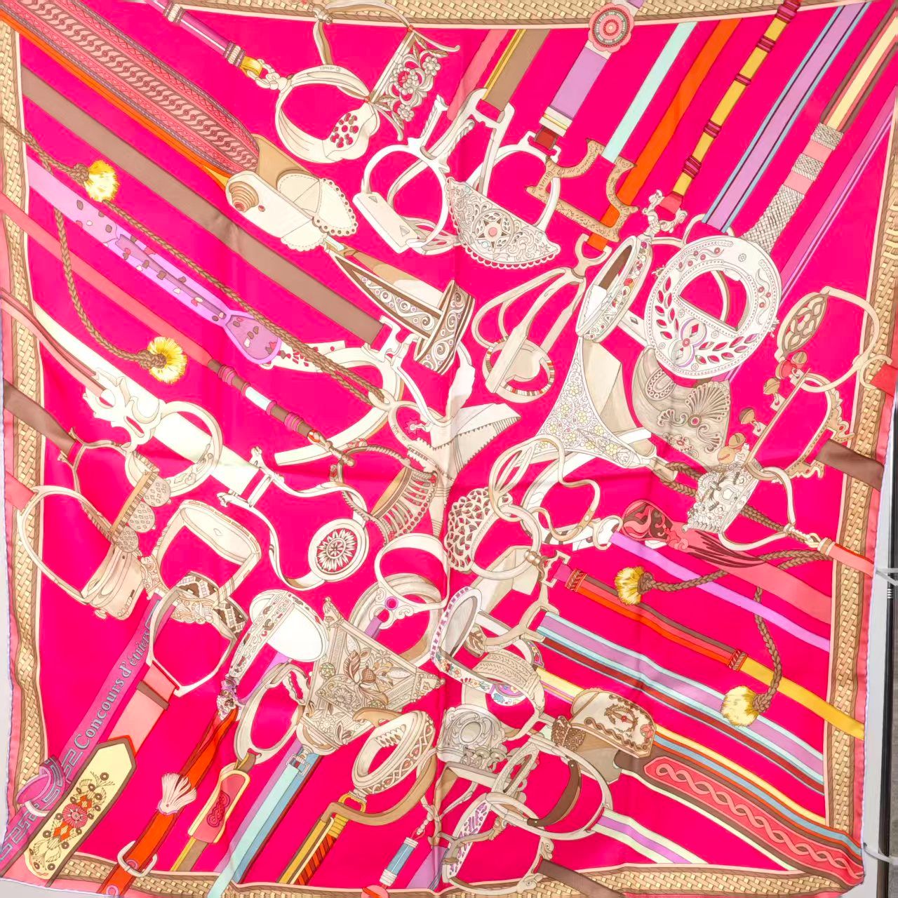 99新 Hermes/爱马仕  海囤J/爱马仕围巾//TL60304