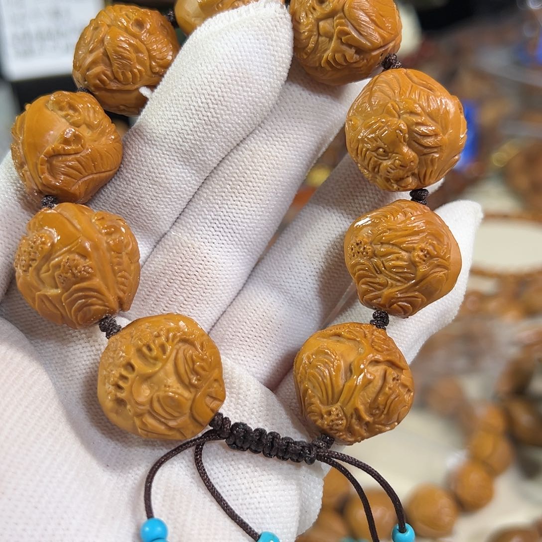 橄榄核手串/手链橄榄核雕刻手工艺品
