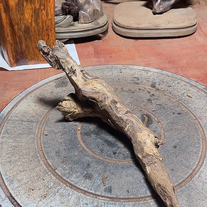 王***飞花梨木类随行小手杷