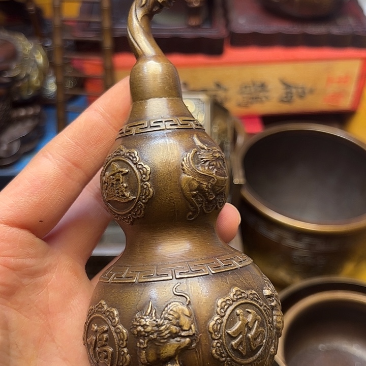 精美铜器摆件下单