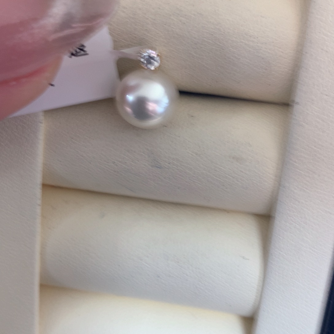 海水珍珠颈饰18K金镶嵌