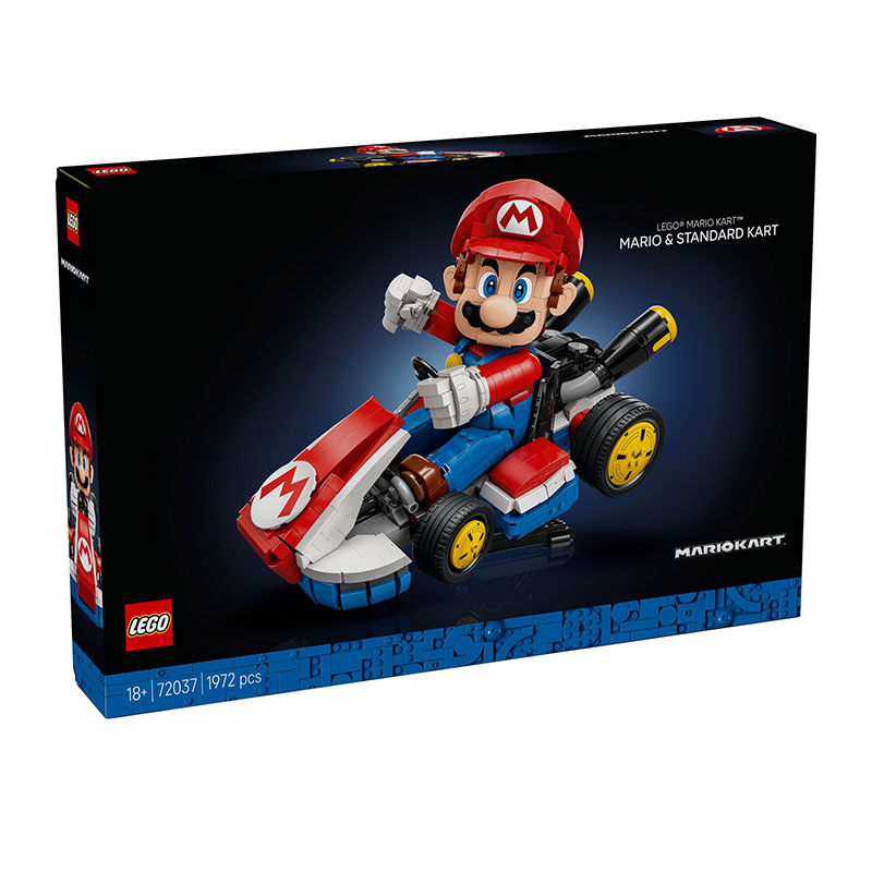 【乐高72037】马力欧卡丁车马力欧标准型卡丁车拼搭积木乐高积木