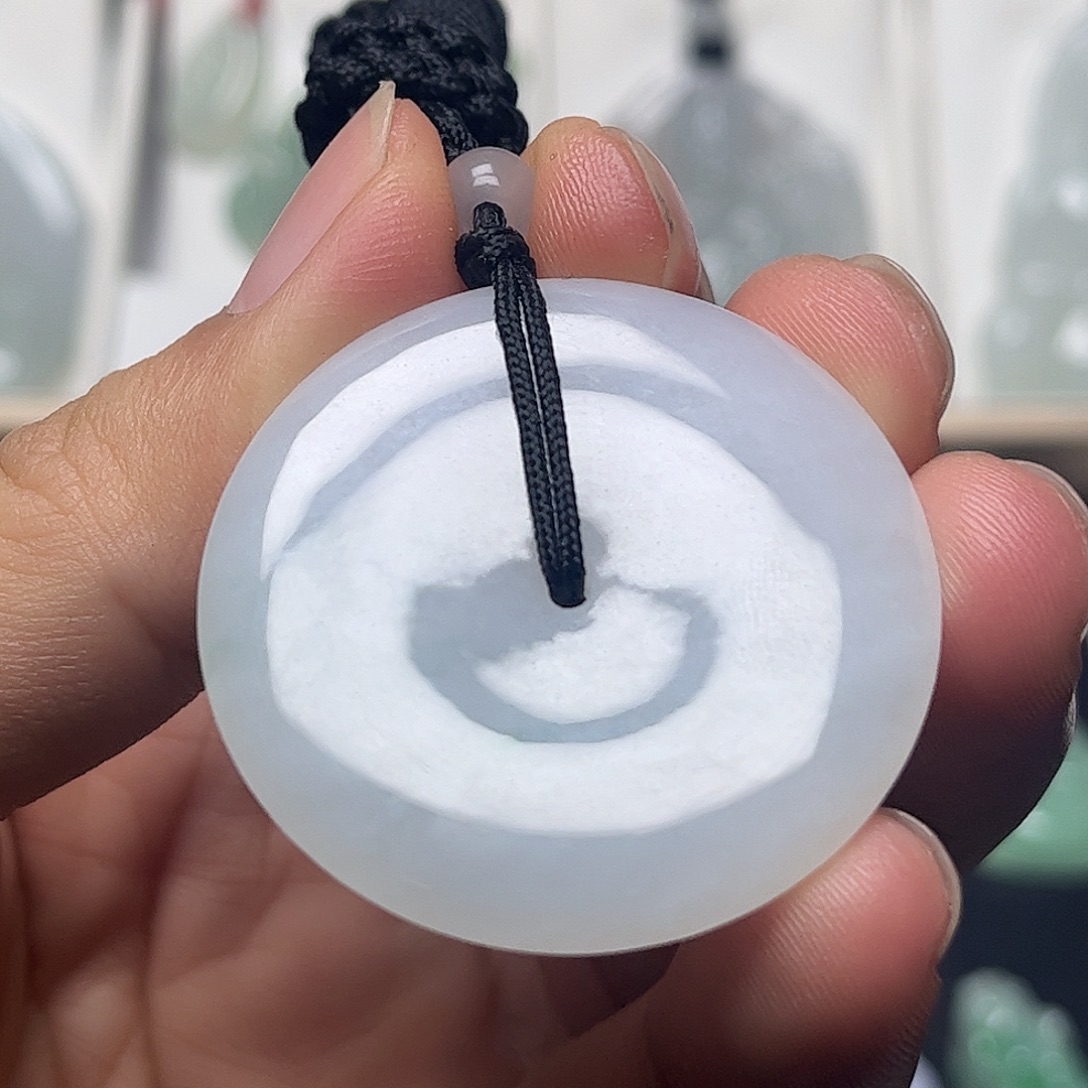 翡翠未镶嵌颈饰缅甸天然翡翠