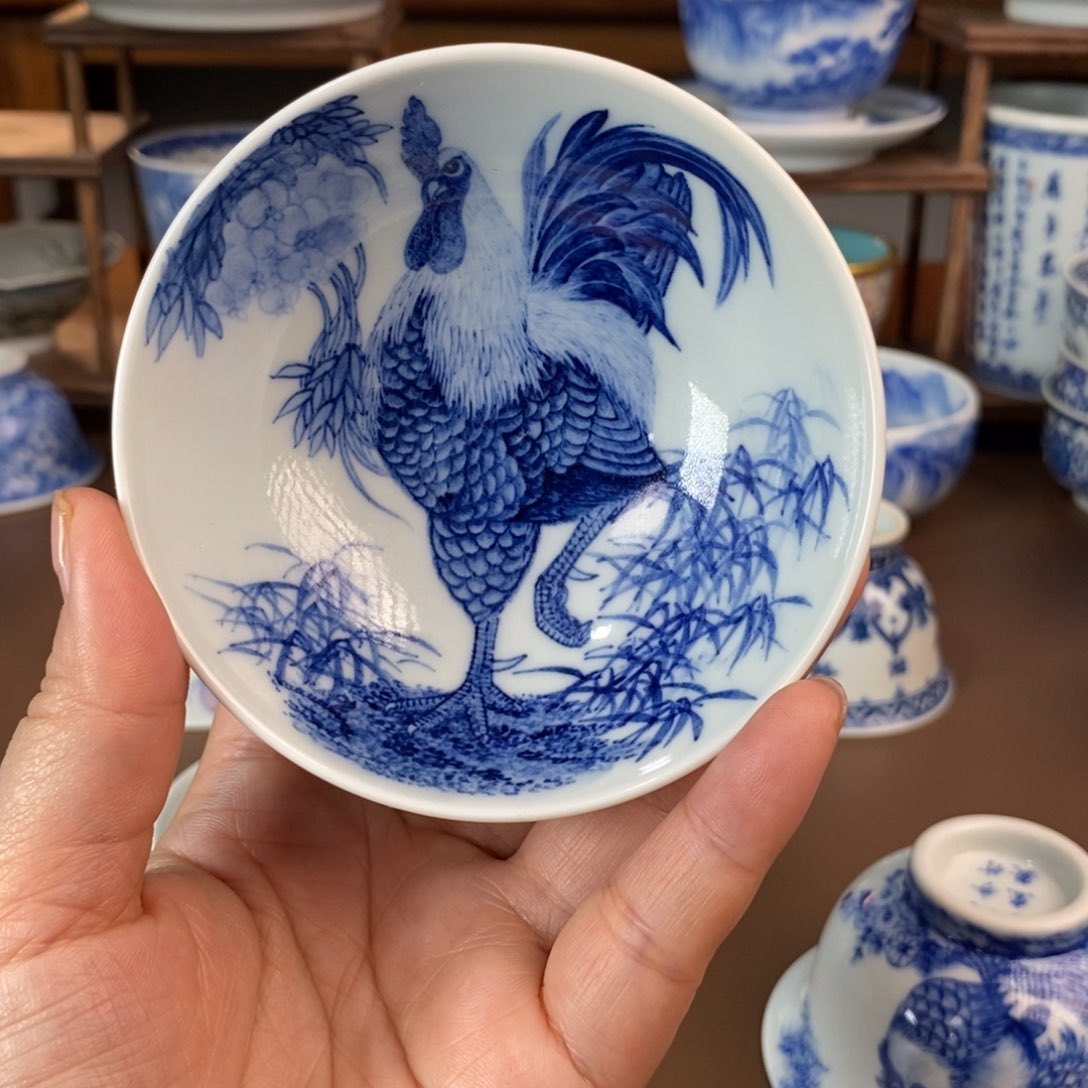 景德镇陶瓷手工手绘