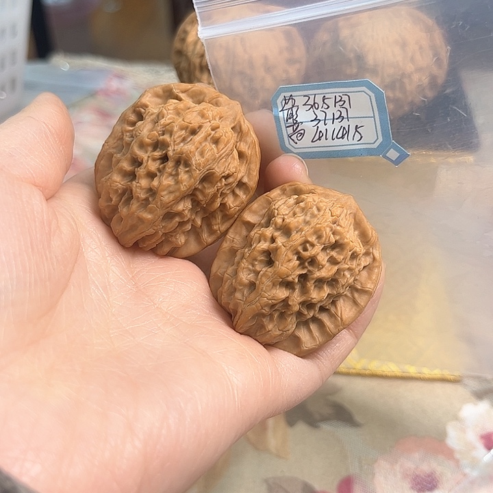 文玩核桃把件非嫁接马老四