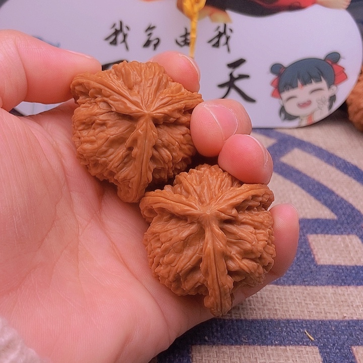 吊坠文玩核桃用****1三棱