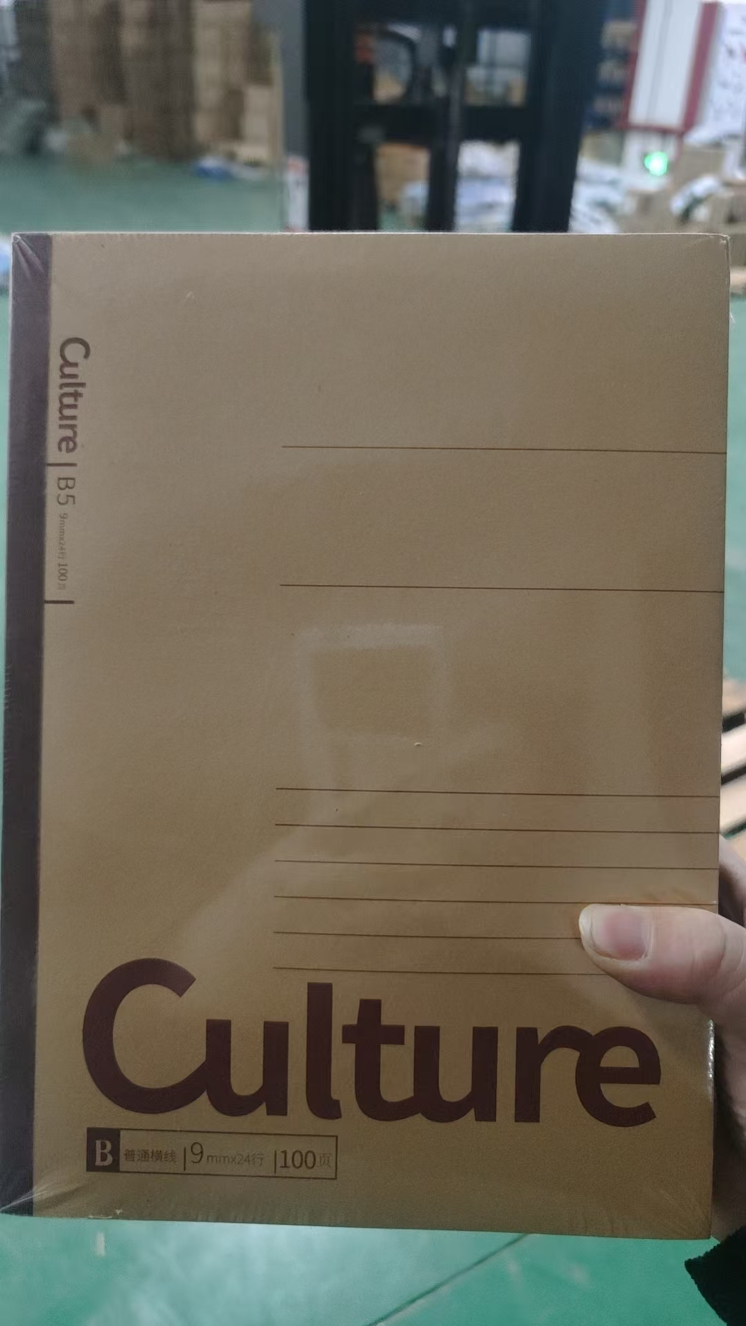 加厚牛皮纸B5笔记本简约100张