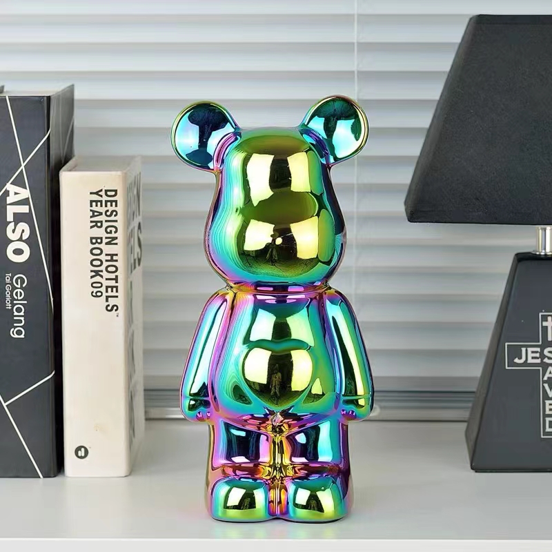 55cm-大只落地玫瑰创意小王子高颜值礼物摆件