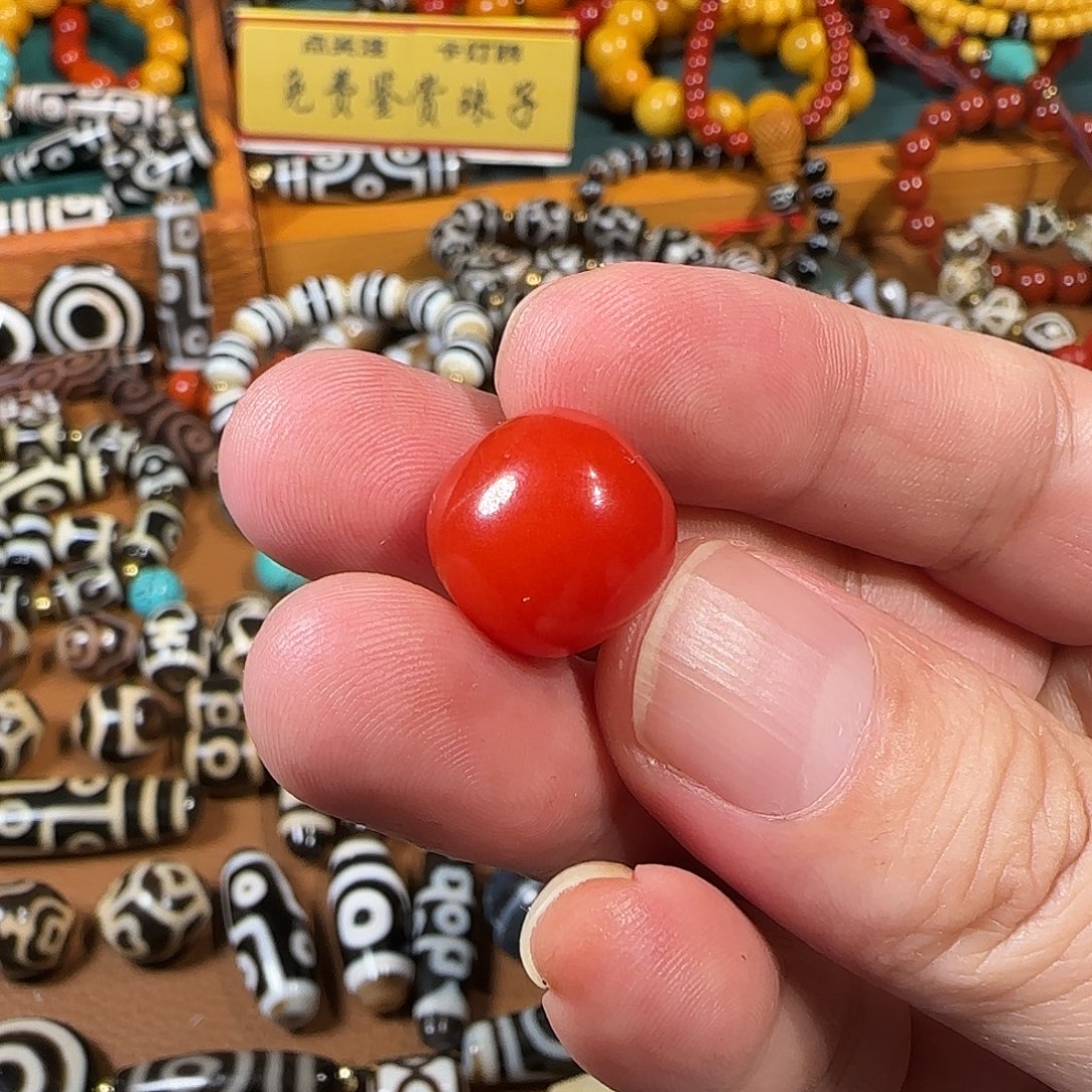 南红玛瑙合金手链