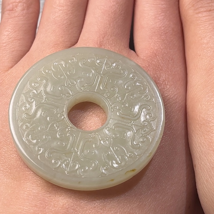 和田玉挂件未镶嵌书*鱼