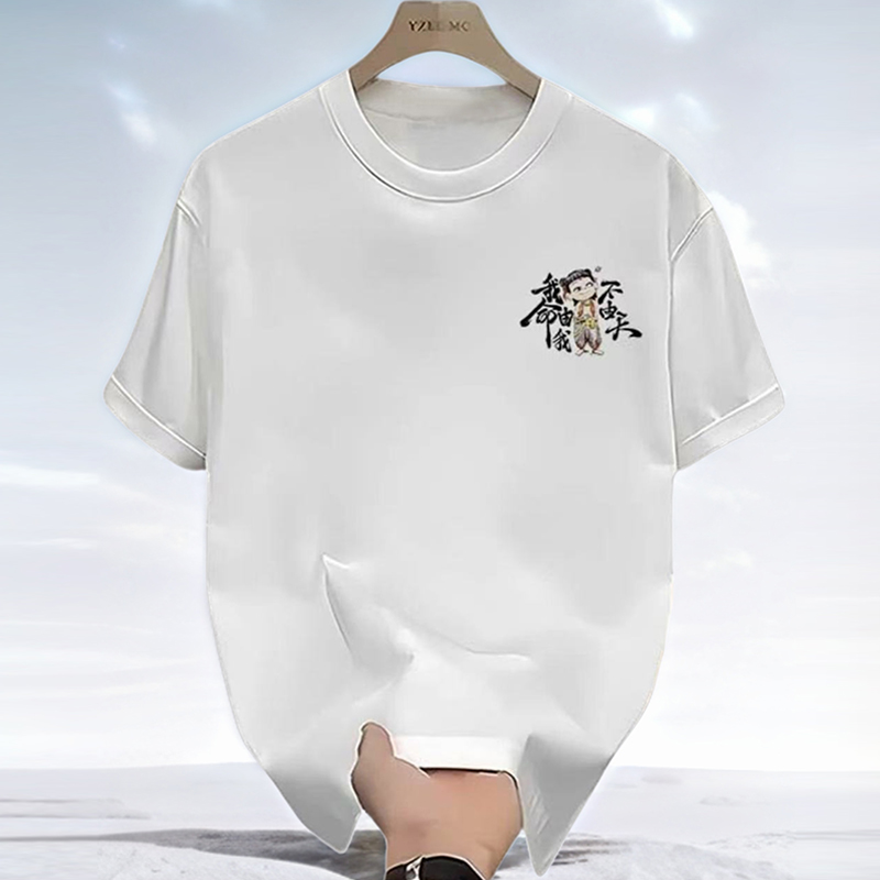 哪吒女童短袖T恤2025新款百搭儿童半袖上衣