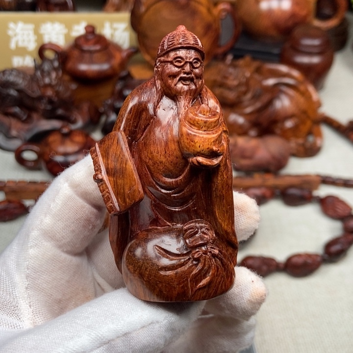 文***姐黄花梨/降香黄檀把件