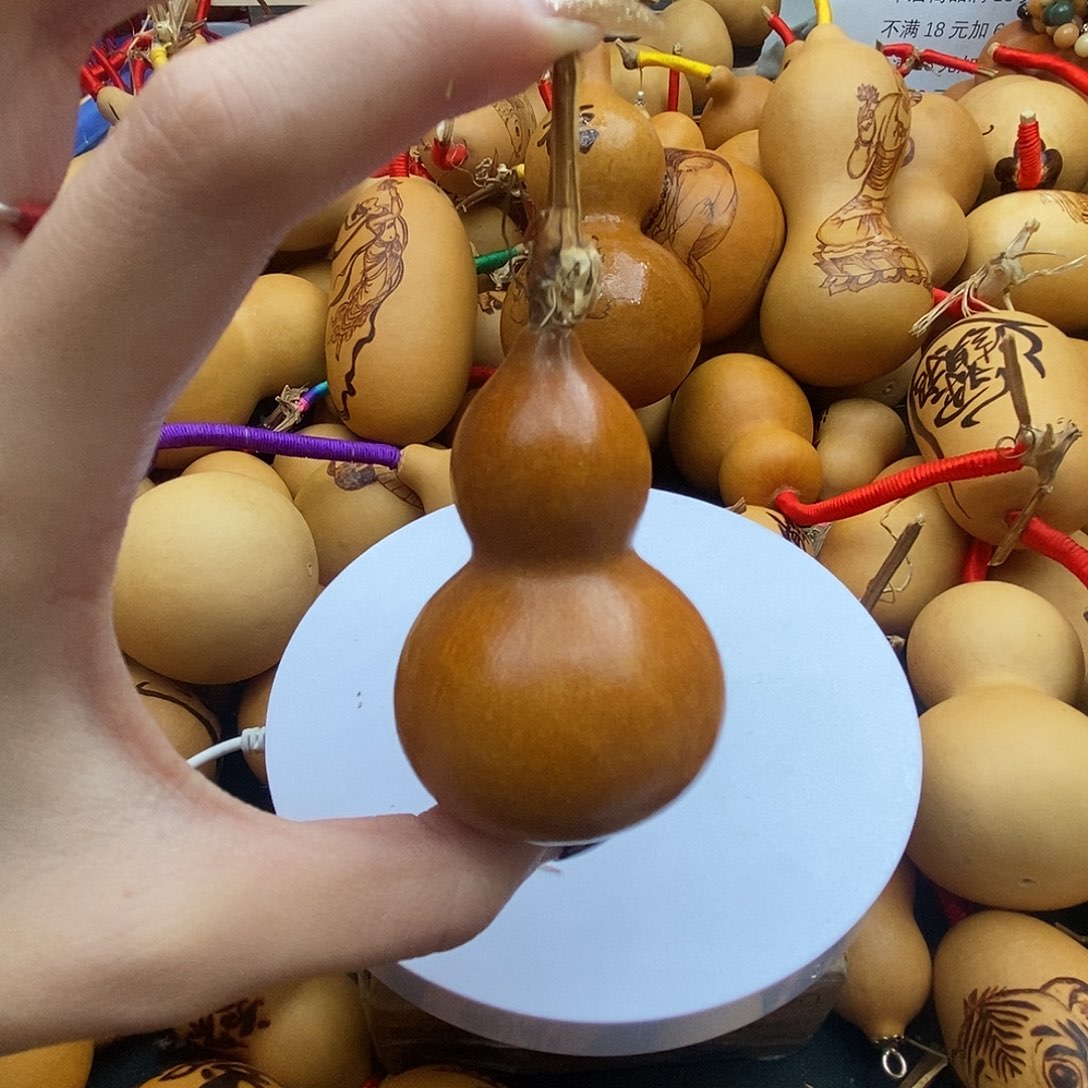 大***星香榧木葫芦工艺美术