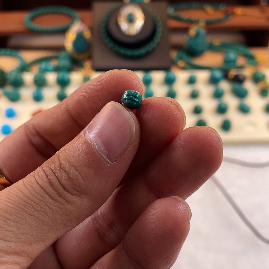 绿松石未镶嵌配饰