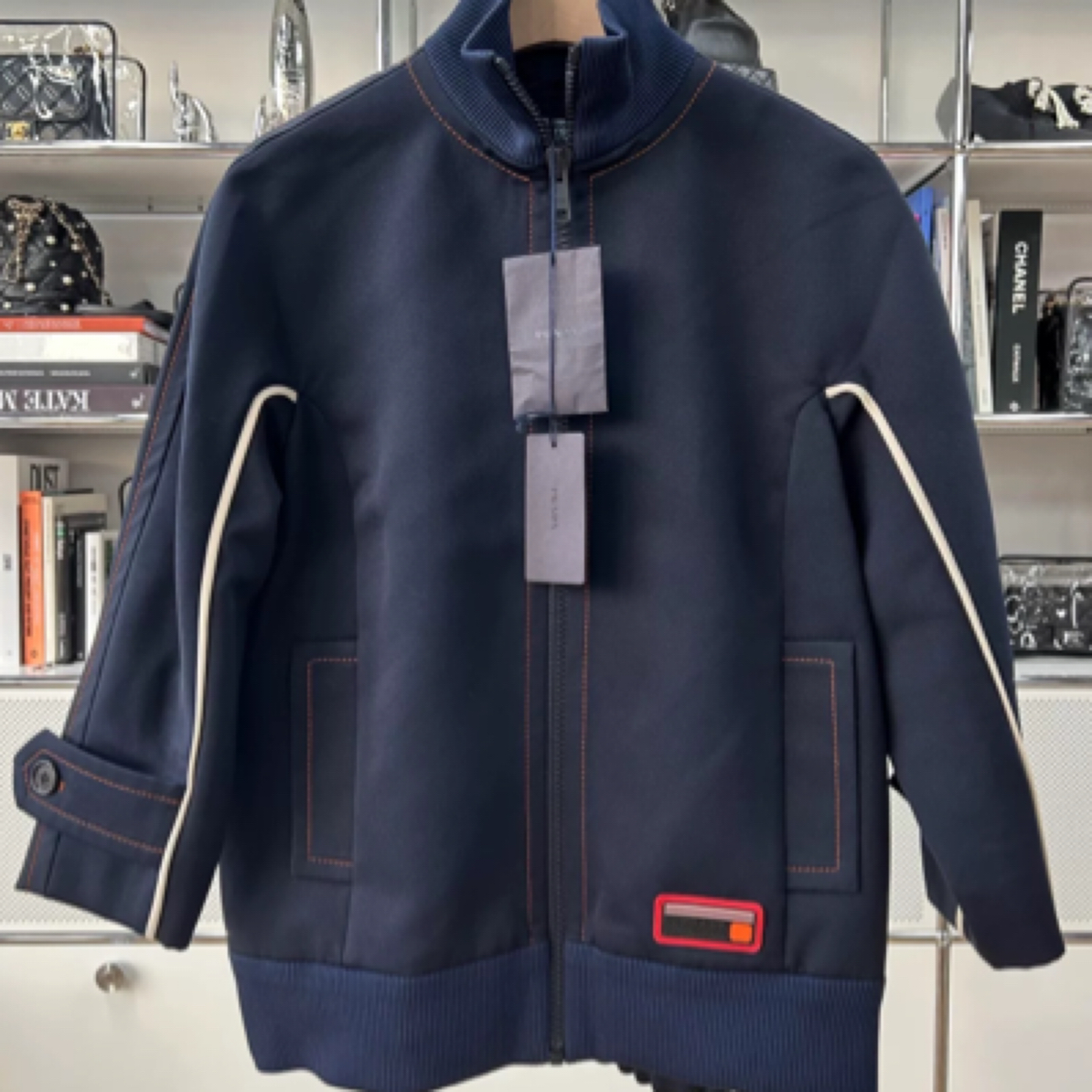 全新未使用 Prada/普拉达 普拉达机车棒球服外套