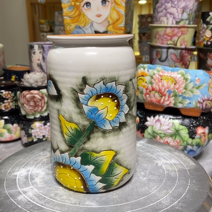 景德镇艺术手绘作品