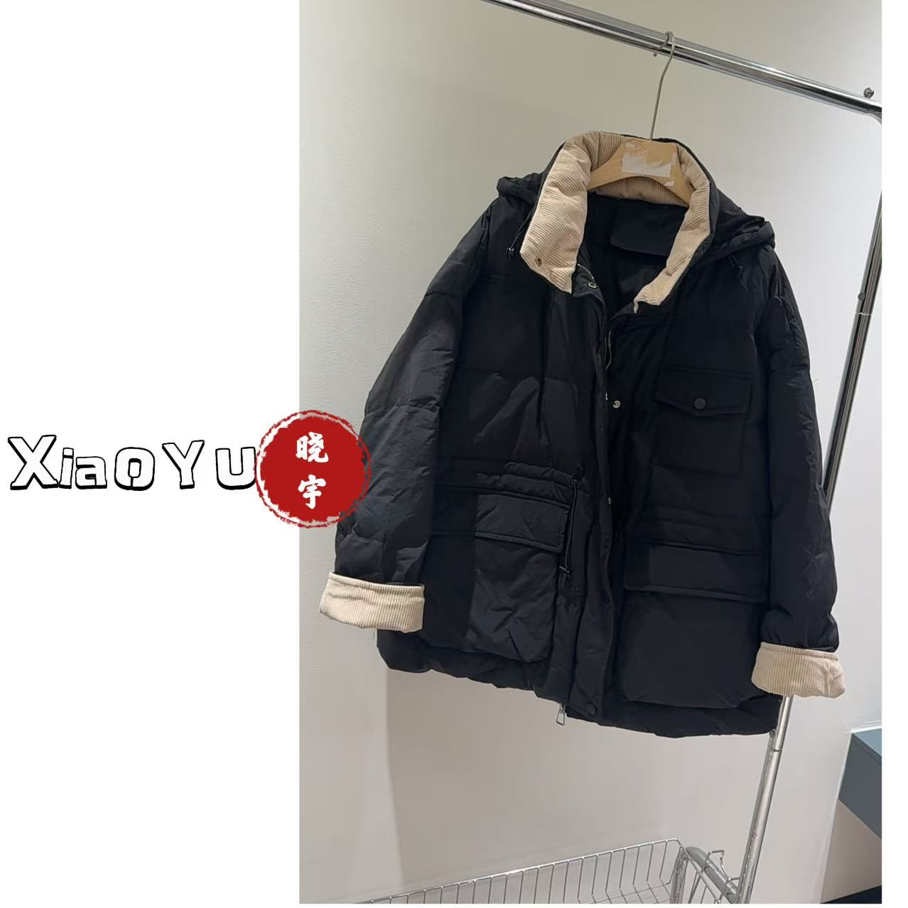 欧货【又惊又喜】【帽子可拆卸羽绒服】GGS 2030【No退换】瑕疵品 