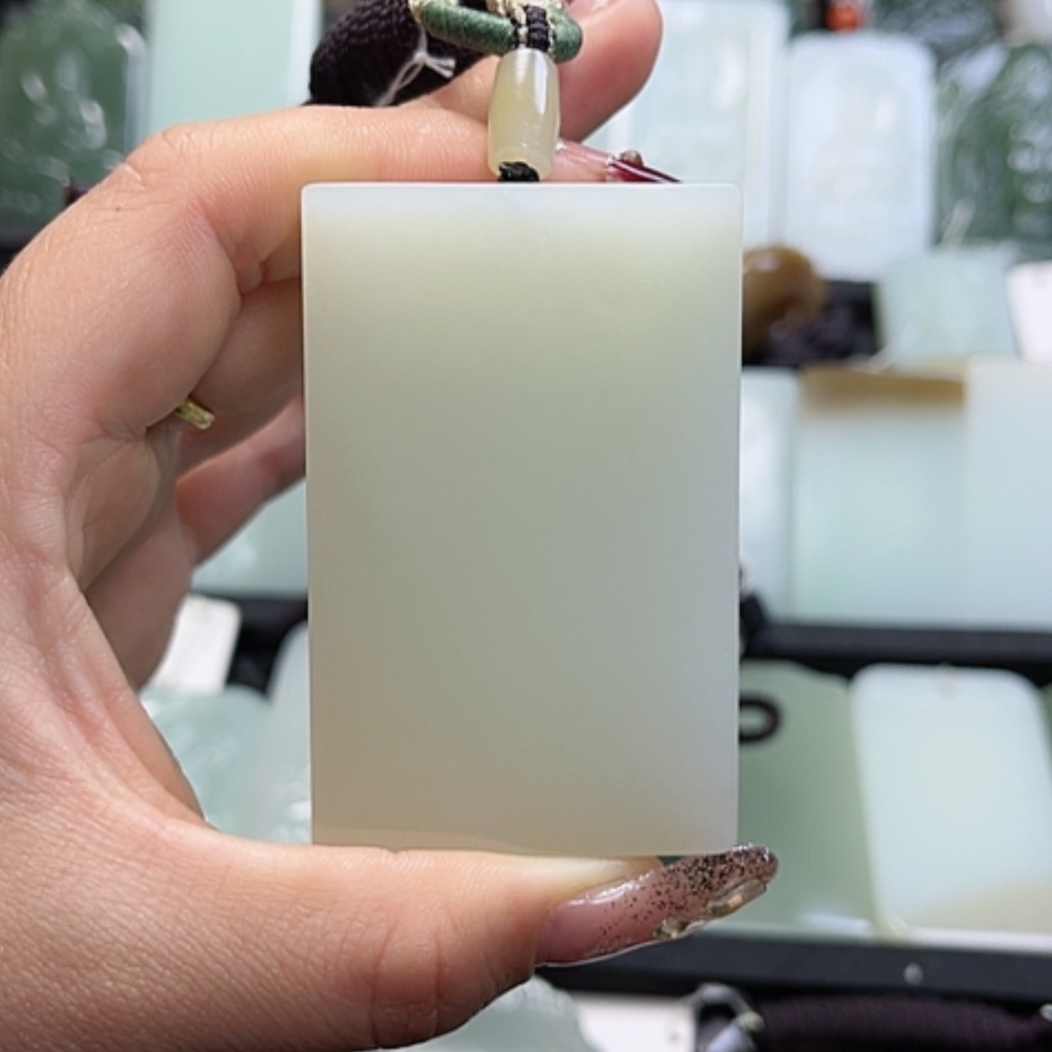 【闪购商品】和田玉颈饰未镶嵌*️****