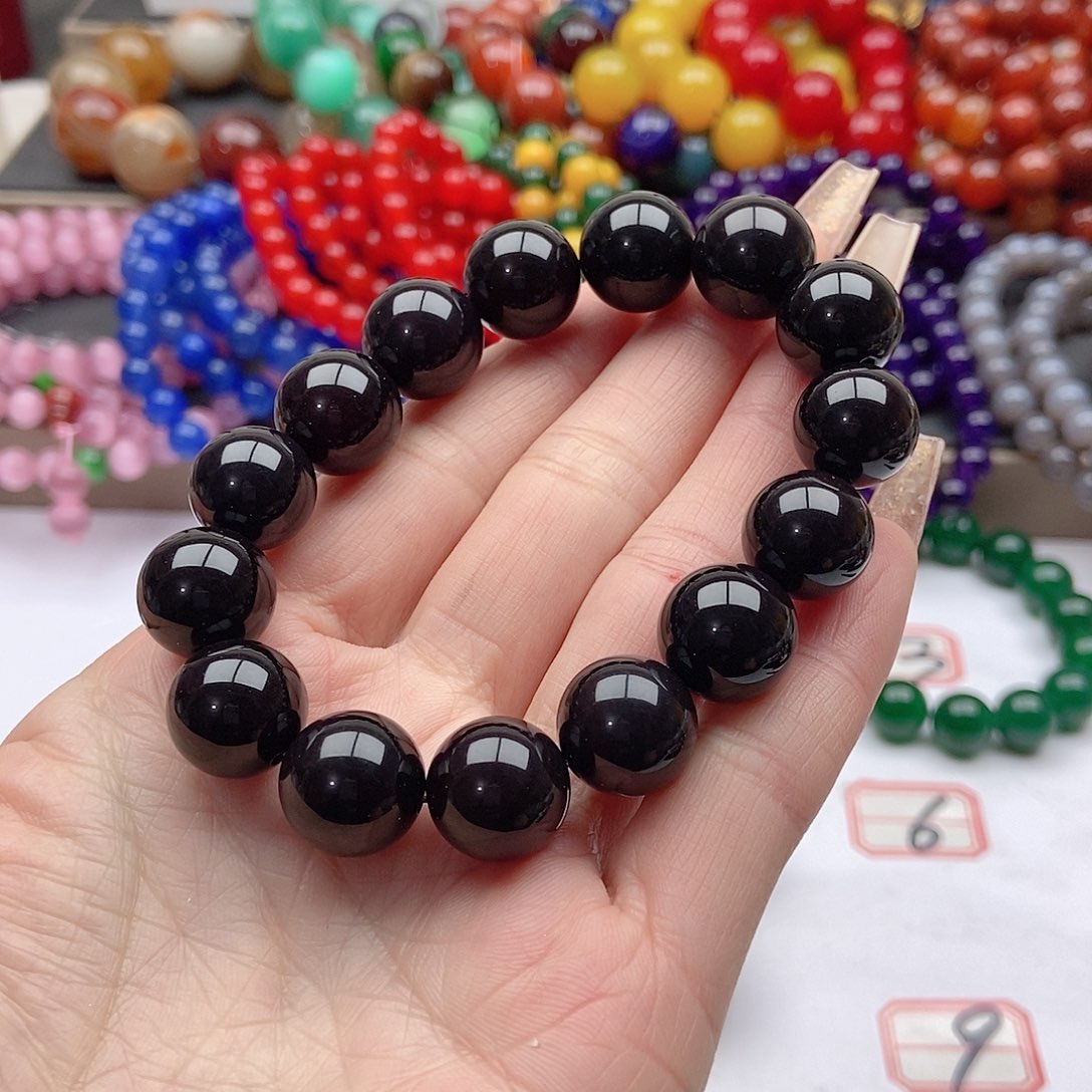 【闪购商品】玛瑙/玉髓手链未镶嵌缘***庆