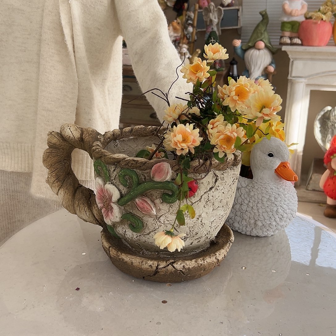 花园摆件红红火火